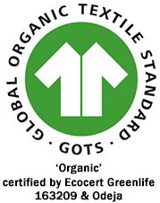 Posteljnina Organic Tia s trakci - rjava