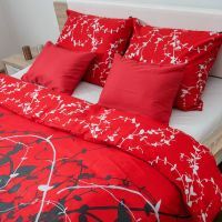 Savana bed linen – red