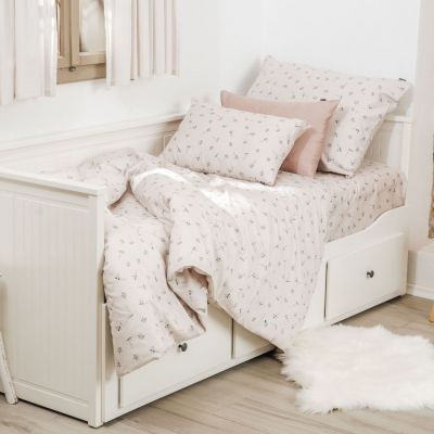 Kids bed linen Lunaja– beige 