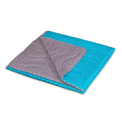 Pikapoka LIGHT Quilt - Turqouise / Brown