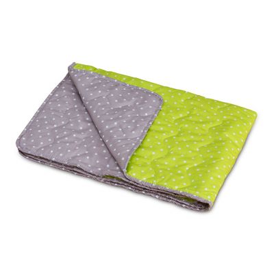 Children’s quilt Pikapoka - green/brown 