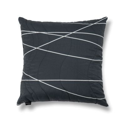 Decorative pillow Anikka Val - anthacite