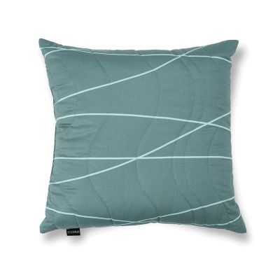 Decorative pillow Anikka Val - petroleum