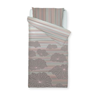 Mist bed linen – powder rose