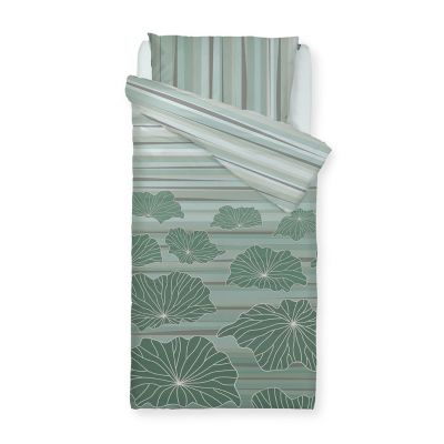 Mist bed linen – green