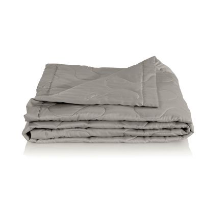 Satin bedspread Bali - Grey