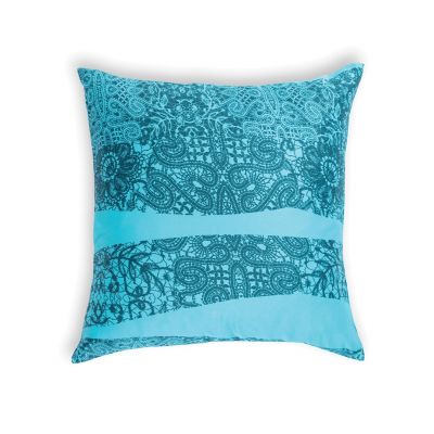 Decorative pillow Allegra – turquoise 