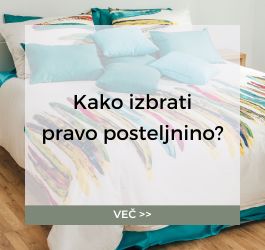 Najboljša posteljnina – kako izbrati pravo?