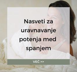 Potenje med spanjem - kaj lahko naredite?