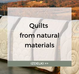 quilts from natural materials