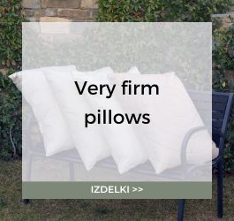 very firm pillows
