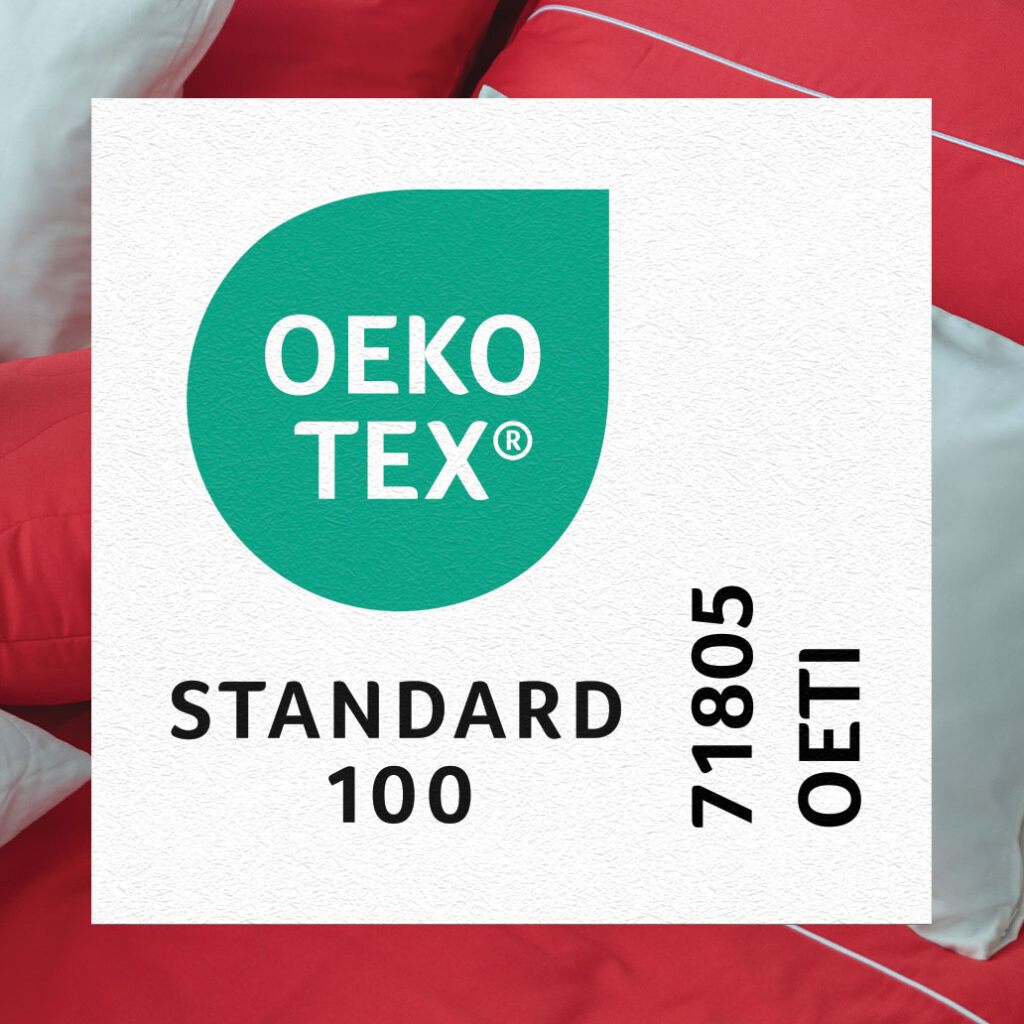 oeko tex rdeča