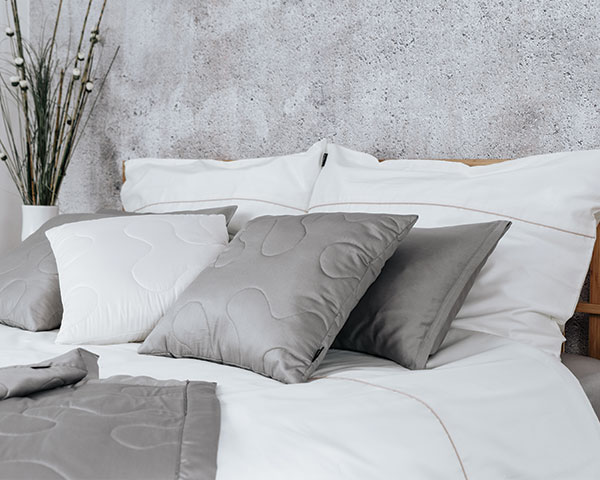 okrasni vzglavnik siva bali