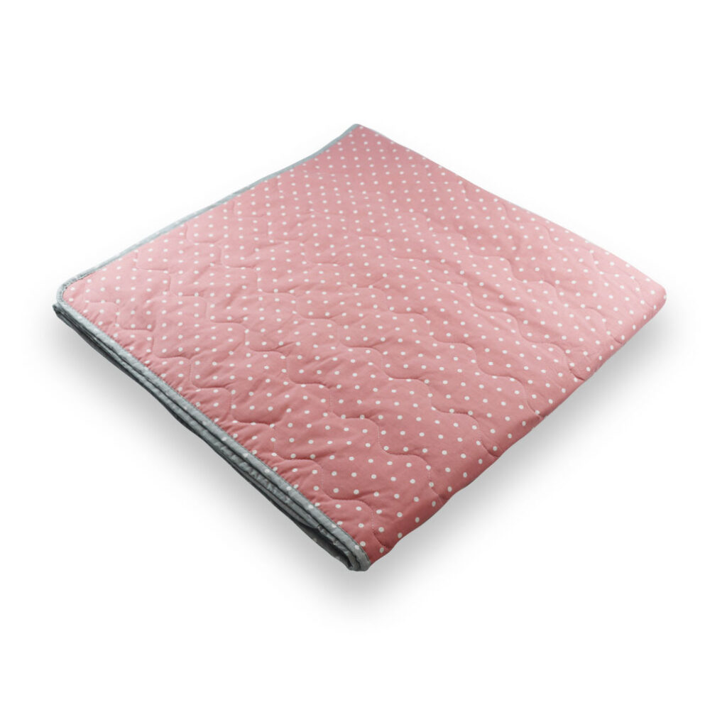 poletna odeja pikapoka puder roza 1