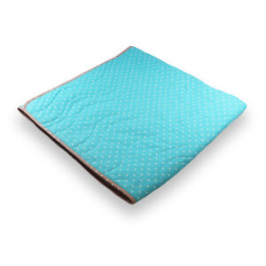 poletna odeja pikapoka turkizna 1