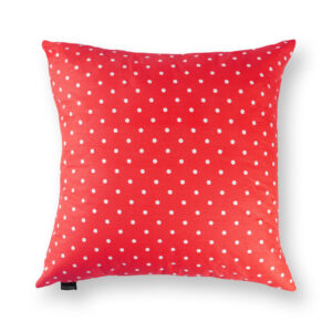 okrasni vzglavnik rdeča pikapoka 12
