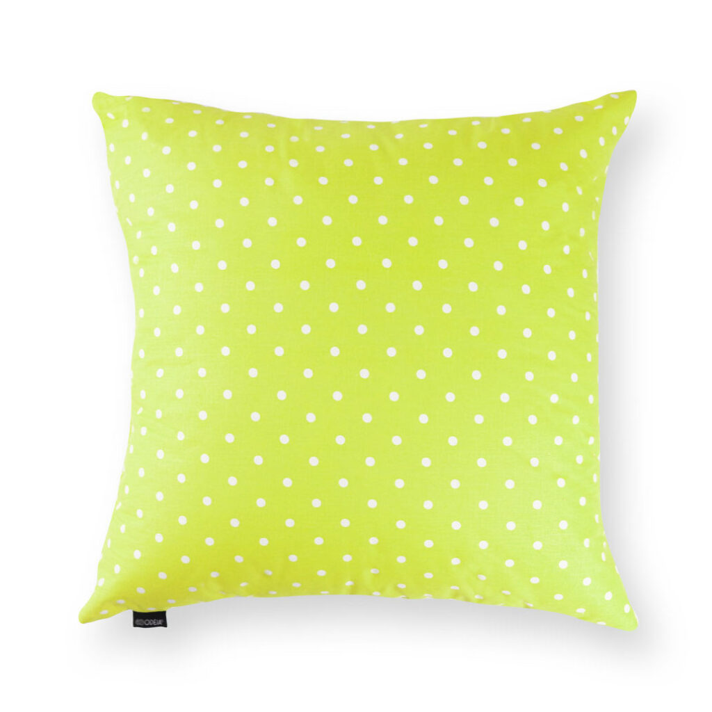 okrasni vzglavnik pikapoka zelena