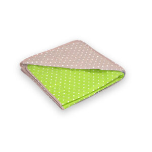 otroška odeja pikapoka zelena