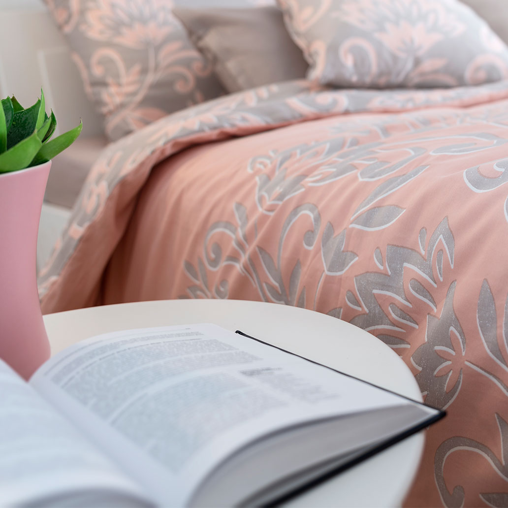 posteljnina floris roza image 4