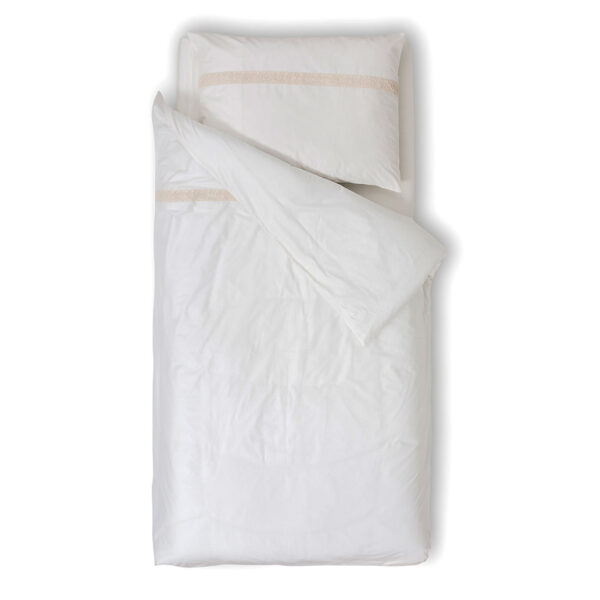 bombažna posteljnina tara s čipko organic 56
