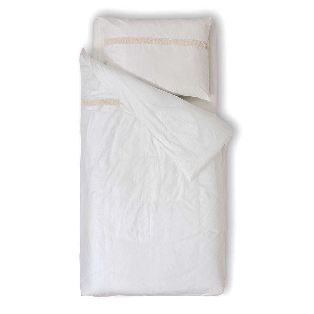 bombažna posteljnina tara s čipko organic 56