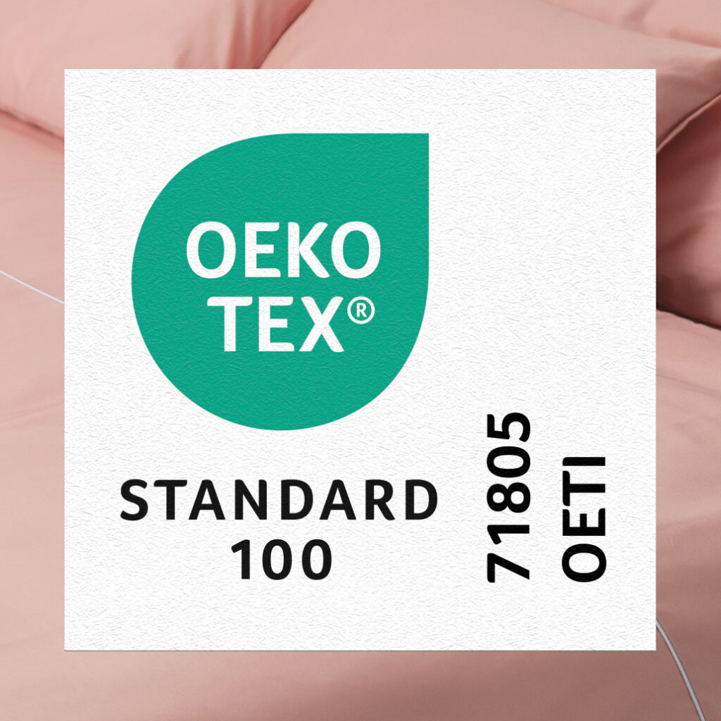 oeko tex puder roza