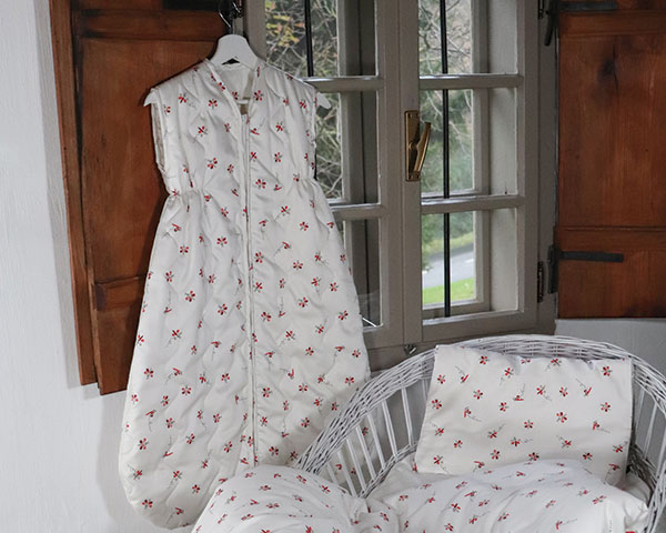 spalna vreča za otroke lunaja rdeča