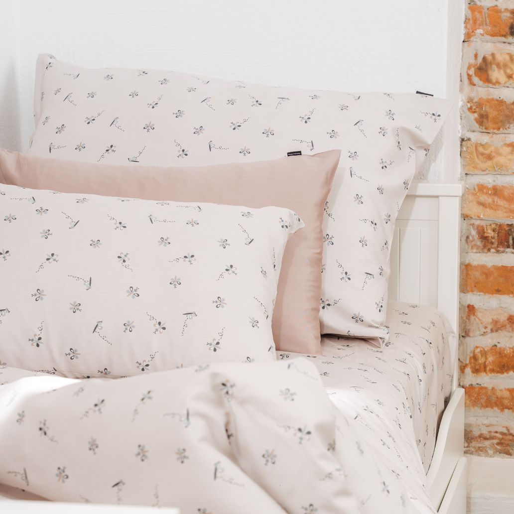 otroška posteljnina lunaja bež image 6