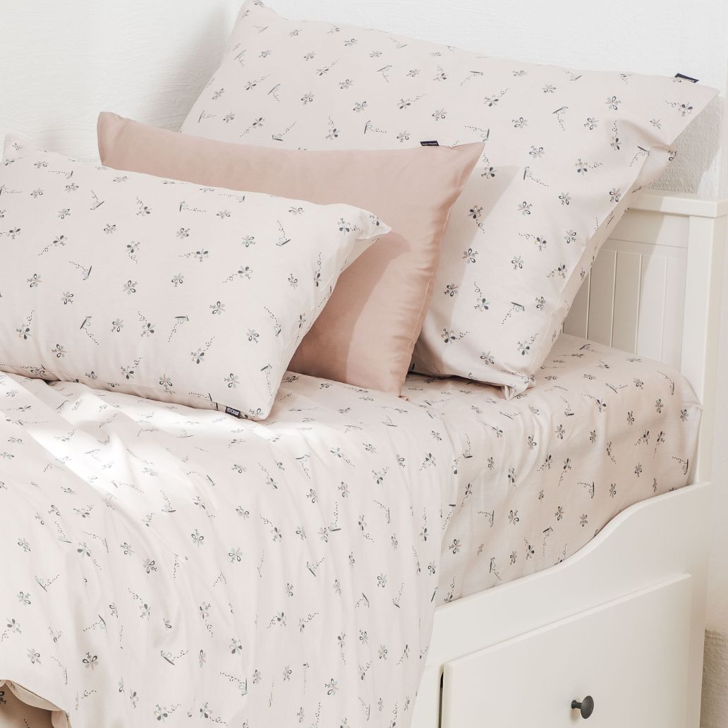 otroška posteljnina lunaja bež image 4