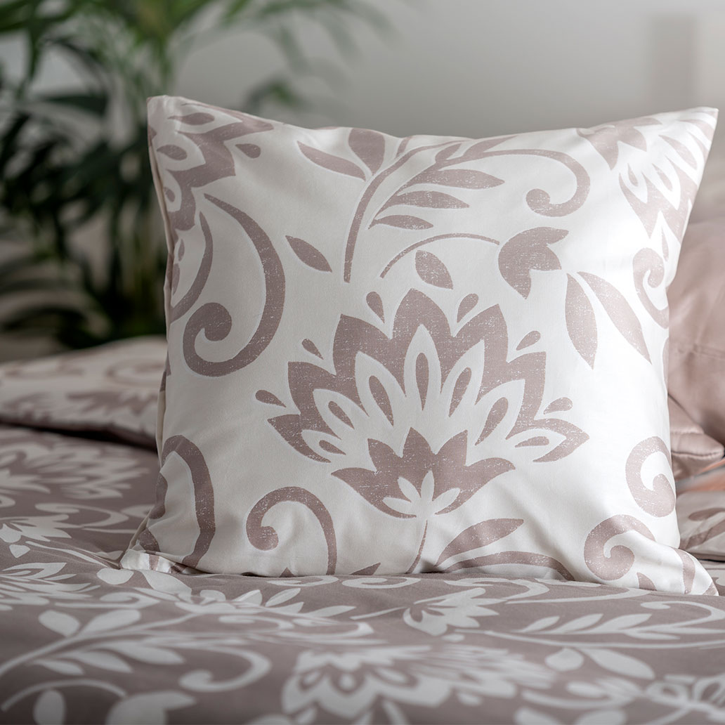 okrasni vzglavnik floris image rjava