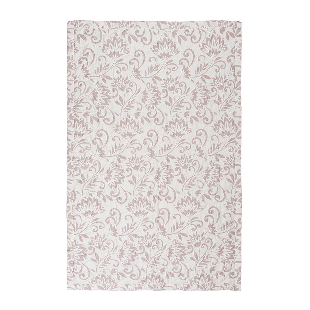 dekorativno pregrinjalo floris rjavo 44