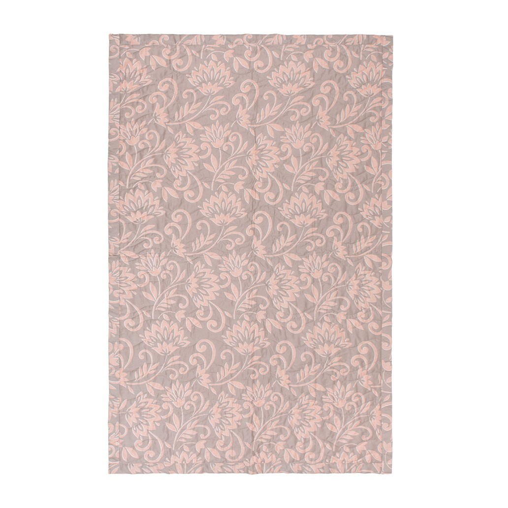 dekorativno pregrinjalo floris roza 6