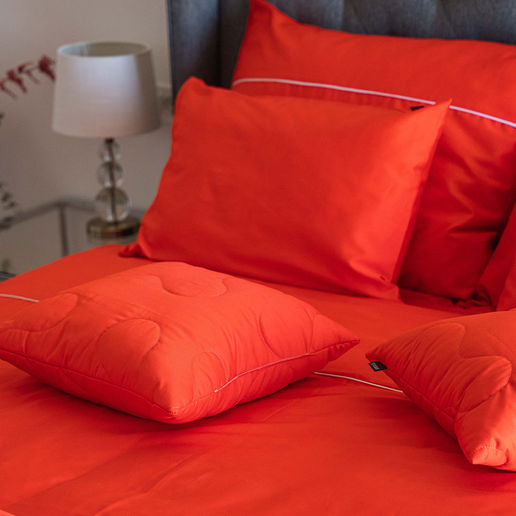 posteljnina basic korala image 22