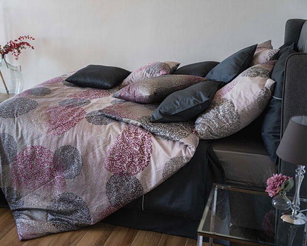 posteljnina prestige siva 2