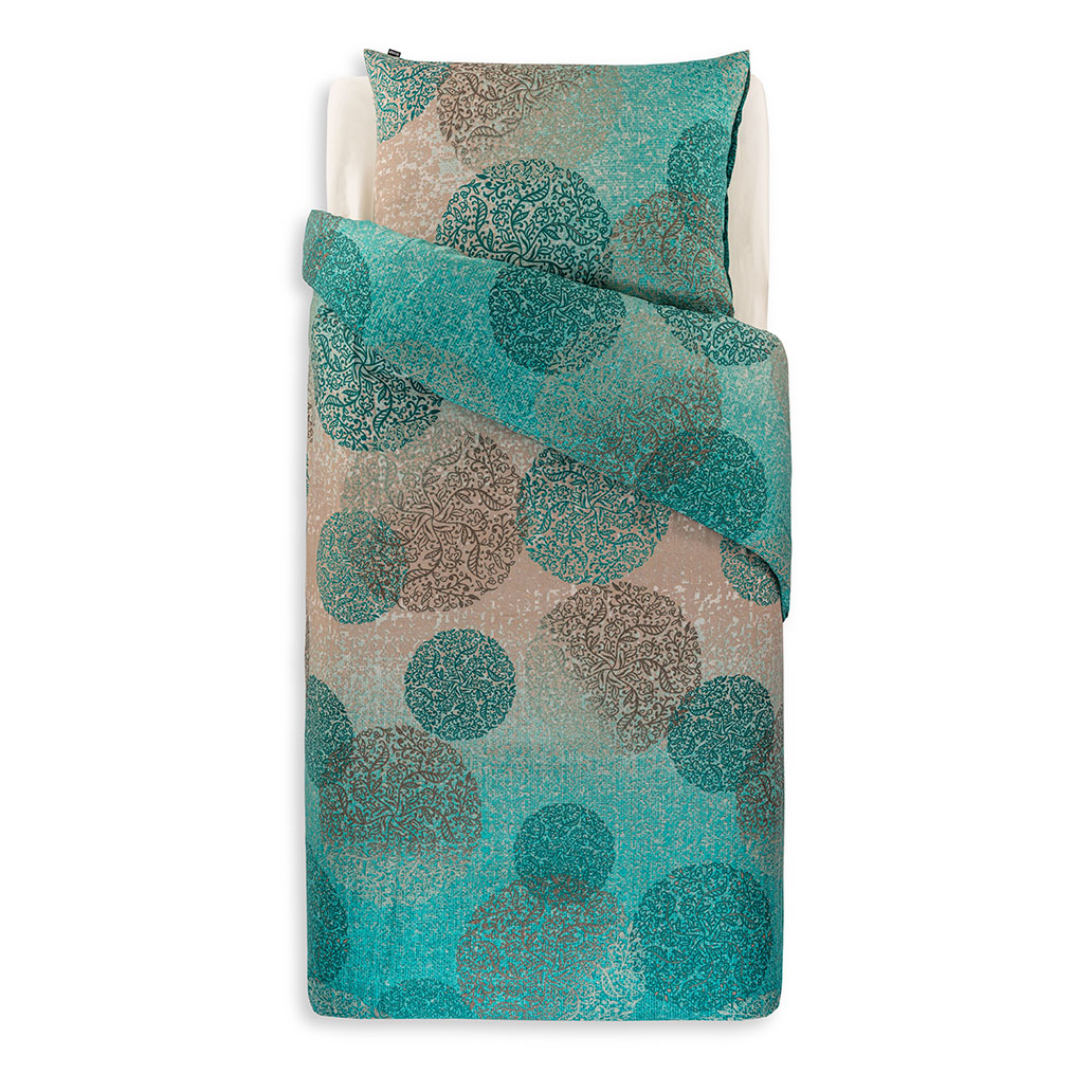 satenasta posteljnina prestige turkizna enojna 10