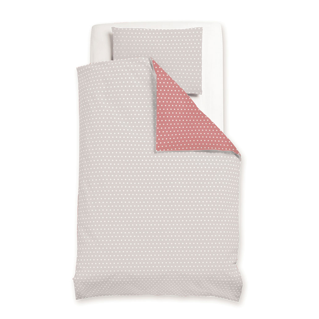 posteljnina pikapoka roza siva 2