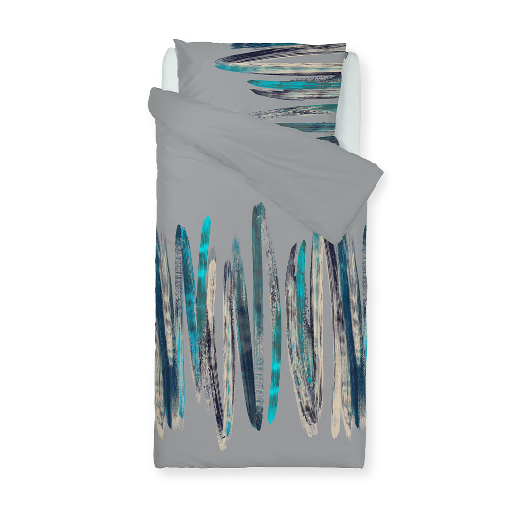 satenasta posteljnina Art siva 11