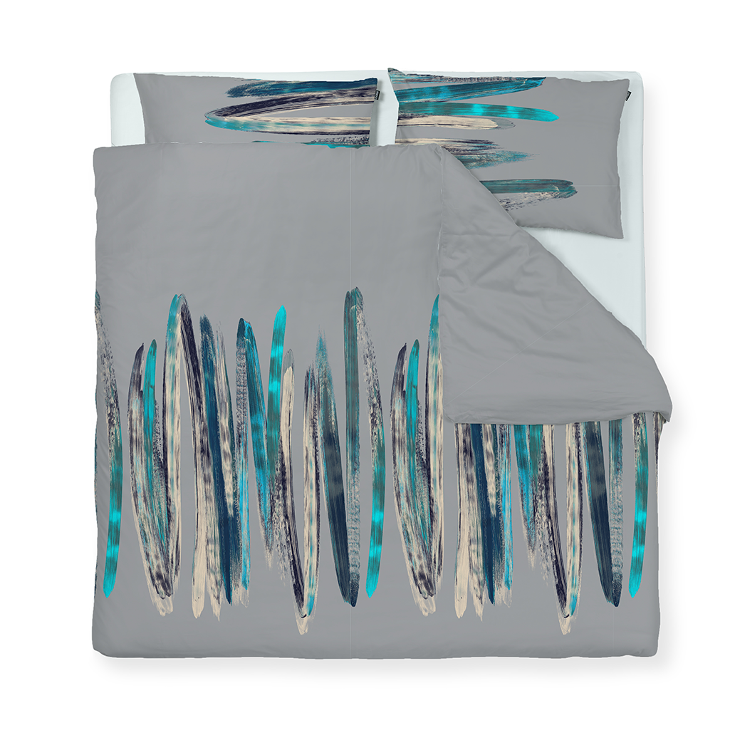 satenasta posteljnina Art siva 14