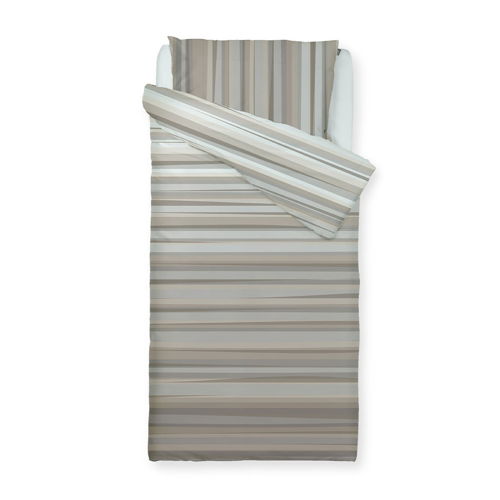 bombažna posteljnina zarja rjava 5