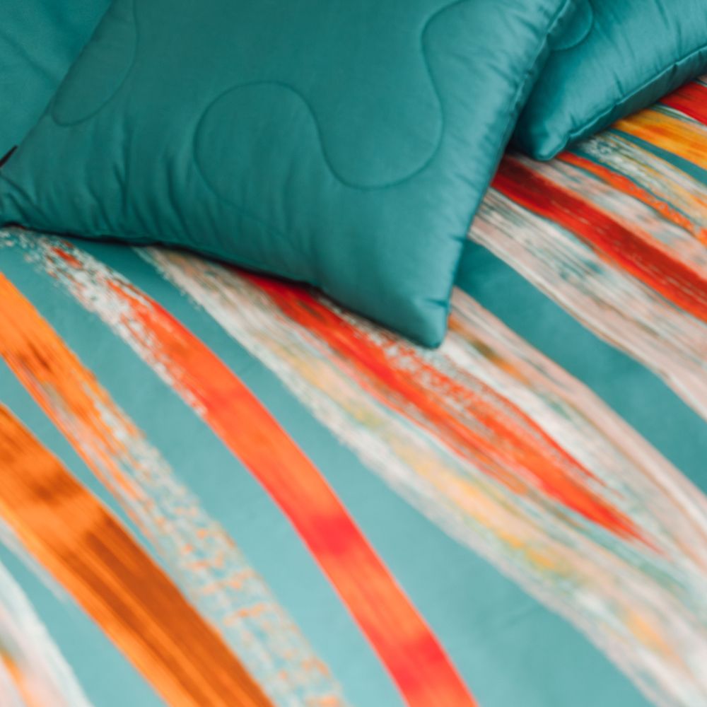 teal art posteljnina 2