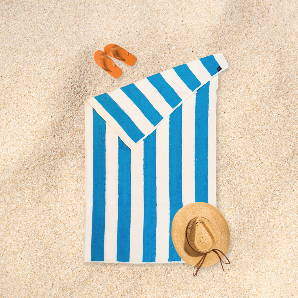 brisača za plažo turkizna ca 3