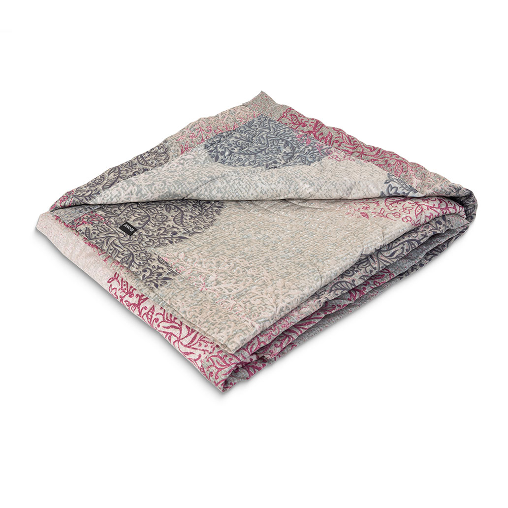 okrasno pregrinjalo prestige siva 3