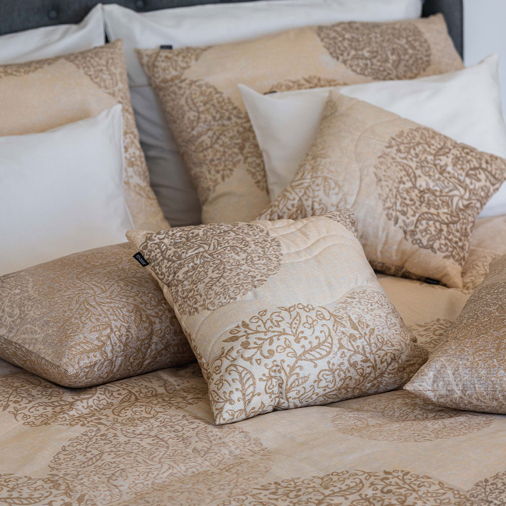 posteljnina prestige bež okrasni vzglavnik 11