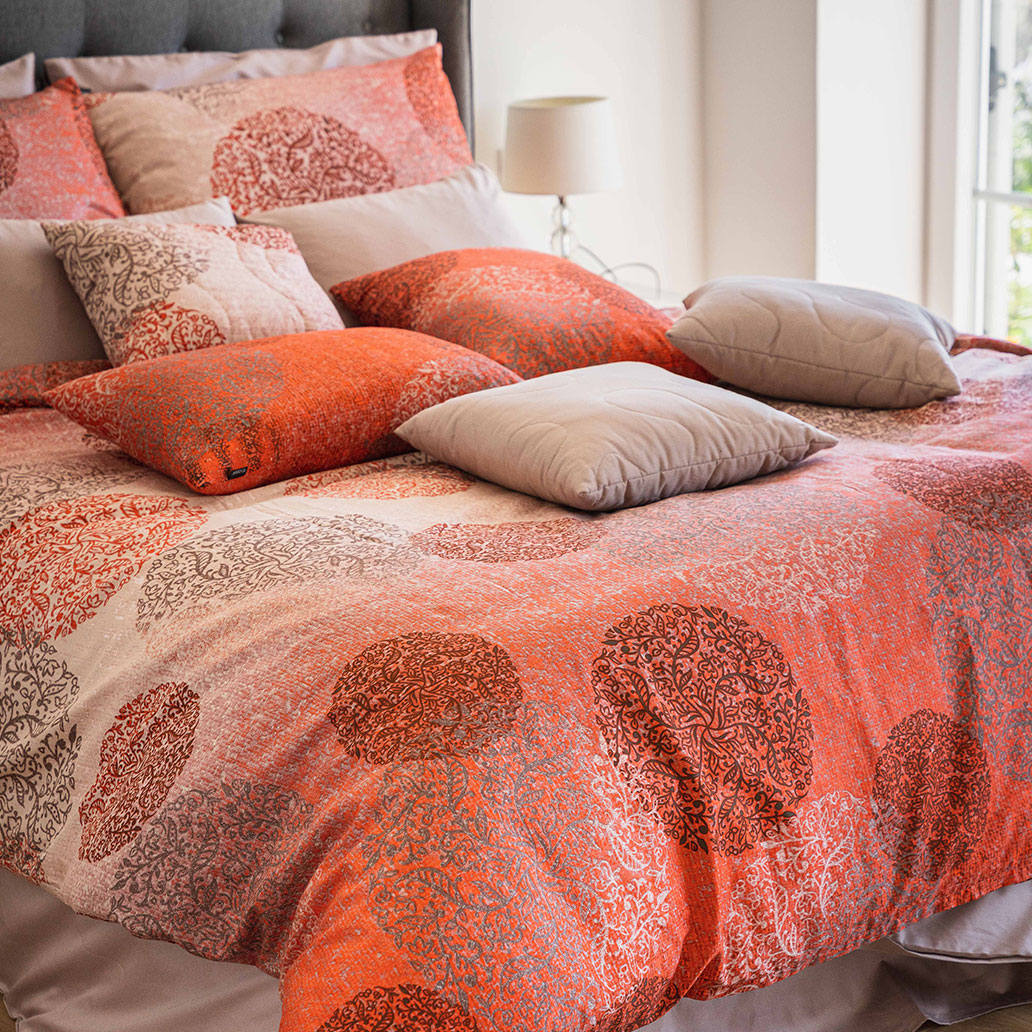 Posteljnina prestige korala tloris dvojna 3