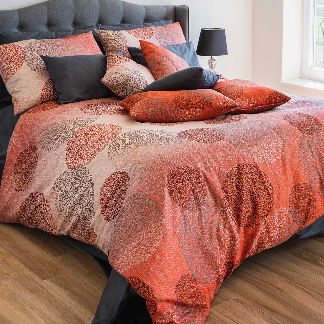 Posteljnina prestige korala tloris dvojna 1