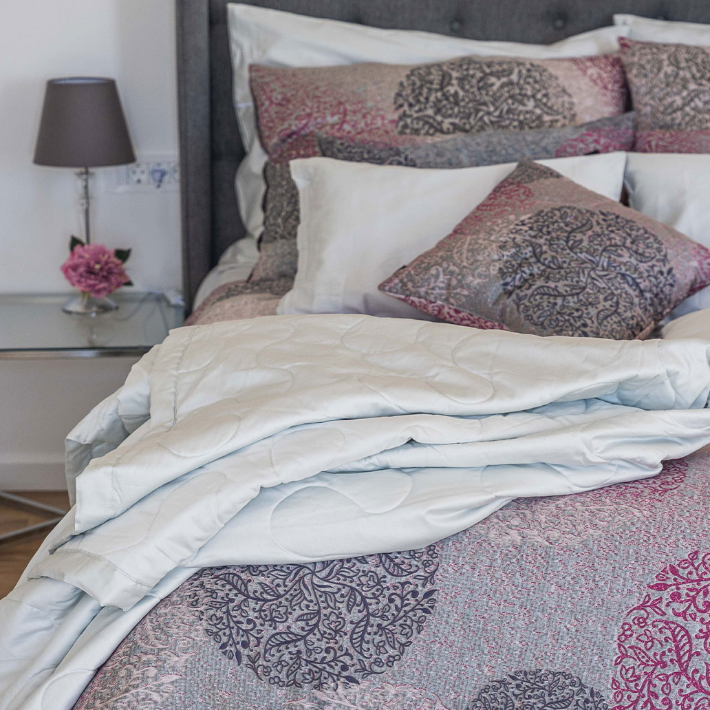 posteljnina prestige siva dvojna 2