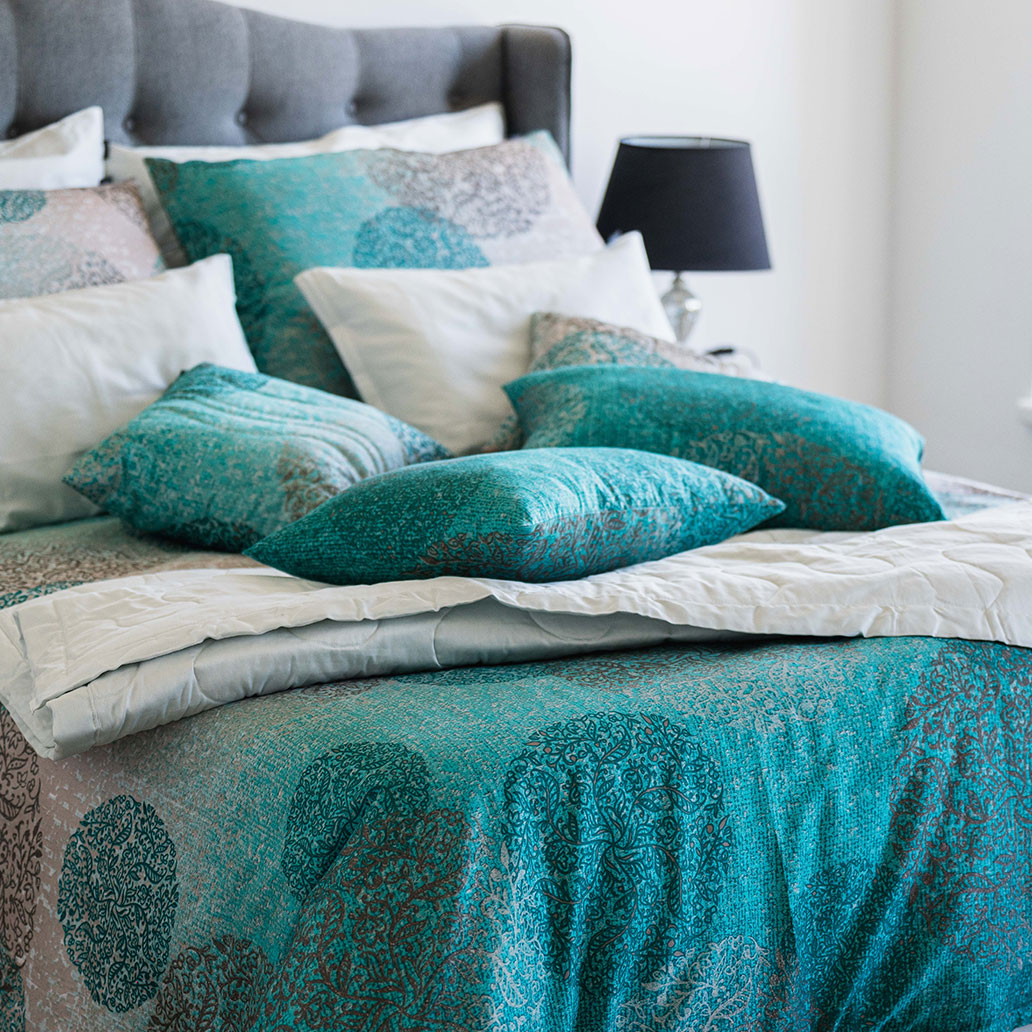 posteljnina prestige turkizna 2