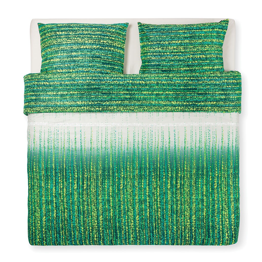 posteljnina vivia zelena dvojna tloris