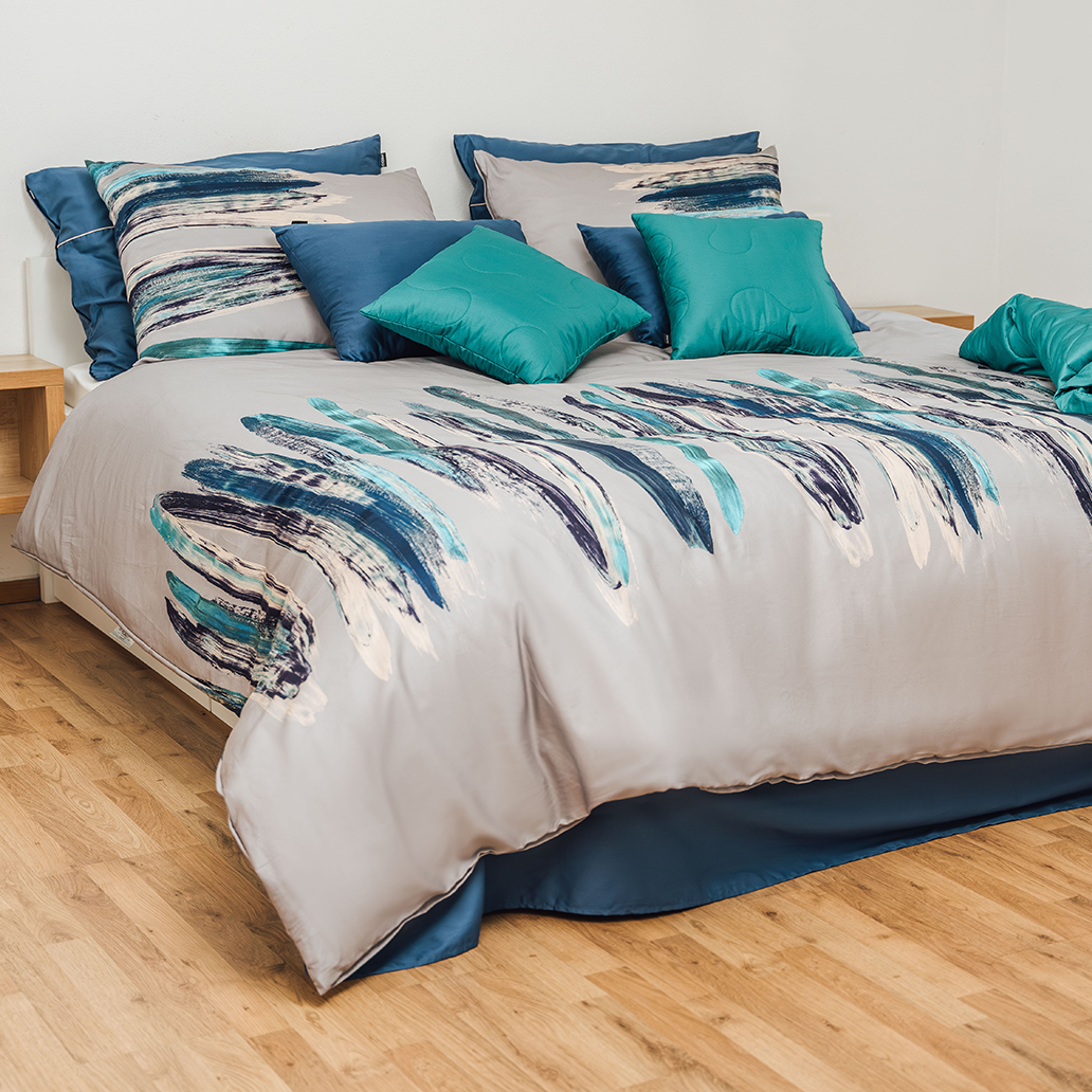 siva art posteljnina 2