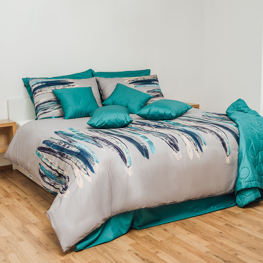 siva art posteljnina 1